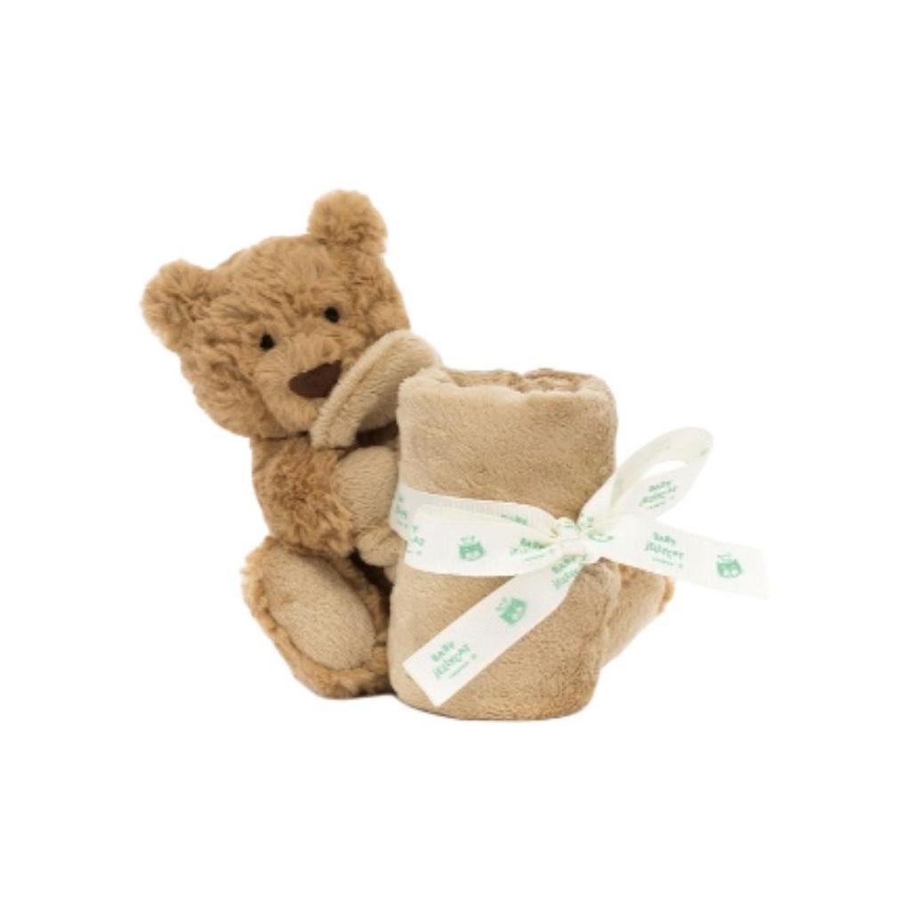 JELLYCAT Серия Медведь Барсело Комфортное полотенце Кукла-компаньон Плюшевая кукла Маленькая Высота Полотенце 34 см Длина