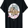 CUTE CUDDLY SLOTH & KOALA NAPPING IN SAKURA CHERRY BLOSSOM T-Shirt