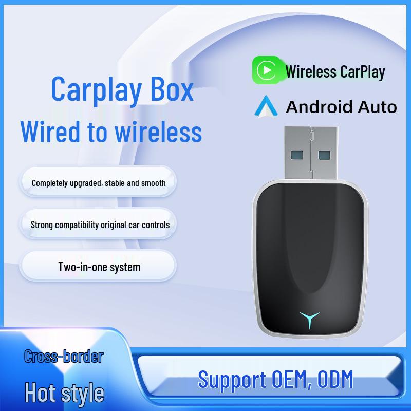 Wireless CarPlay & Android Auto Screen Mirroring Adapter
