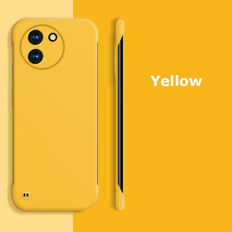 Ультратонкий безрамный матовый чехол для ПК с защитой от отпечатков пальцев для vivo Y200 Y200i Y200t GT Y78 Y78t Plus, противоударный чехол-накладка