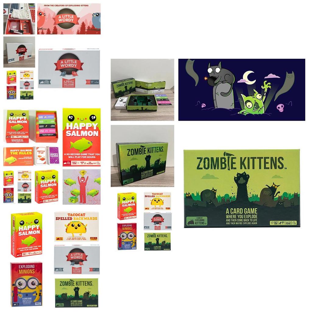 A Little Wordy But Lots Of Fun Exploding Kittens Card Game
