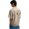 SALOMON UNI T Shirt Unisex Warm Gray C28086