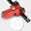 Adjustable Table Saw Cutting Limiter Woodworking Workbench Slide Positioning and Fixing Tool