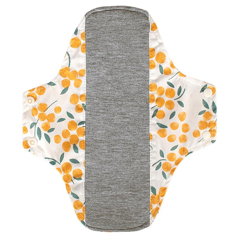 23cm Graphene Antibacterial Washable Cotton Sanitary Pads - Soft, Breathable, and Absorbent for Urine Leakage