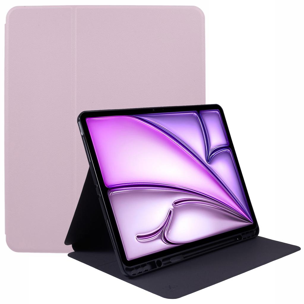 X-LEVEL для iPad Air 13 (2025)/(2024) Умный чехол-подставка Кожаный чехол для планшета с держателем для карандаша, Автоматическое включение/выключение