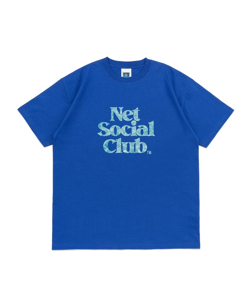NET SOCIAL CLUB Футболка с коротким рукавом Private Pool Club (Ocean Blue)