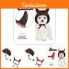 Festive Pet Wig And Horned Headband Set Perfect For Halloween Easter And Parties