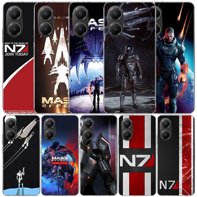 Мягкий чехол N7 Mass Effect для Xiaomi Poco F7 Ultra X7 X6 X5 Pro M7 Чехол для телефона Redmi 15 15C 13 13C 12 12C 10 10C Печатный корпус Poco