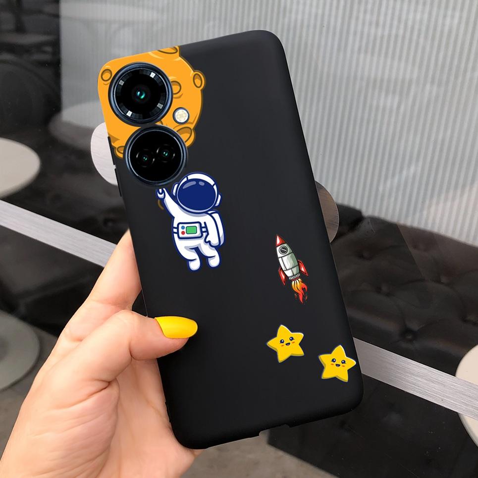 For TECNO Camon 19 Neo Case Cartoon Boy Child Fashion Phone Case Back Cover For Tecno Camon 19 Pro Camon19 Matte Soft Bumper Bag