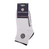 Pack of 3 Pairs of Semi-high Ankle Logo Socks for Men by