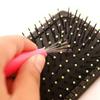 Comb Brush Cleaner Cleaner Remover Embedded Beauty Tool Plastic Handle Hair Comb Cleanup Hook Salon Hairdressing Tool Barber