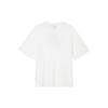 (WMNS) Nike Air Alphabet Logo Printing Sports Round Neck Pullover Short Sleeve White T-Shirt Women's CJ3106-100