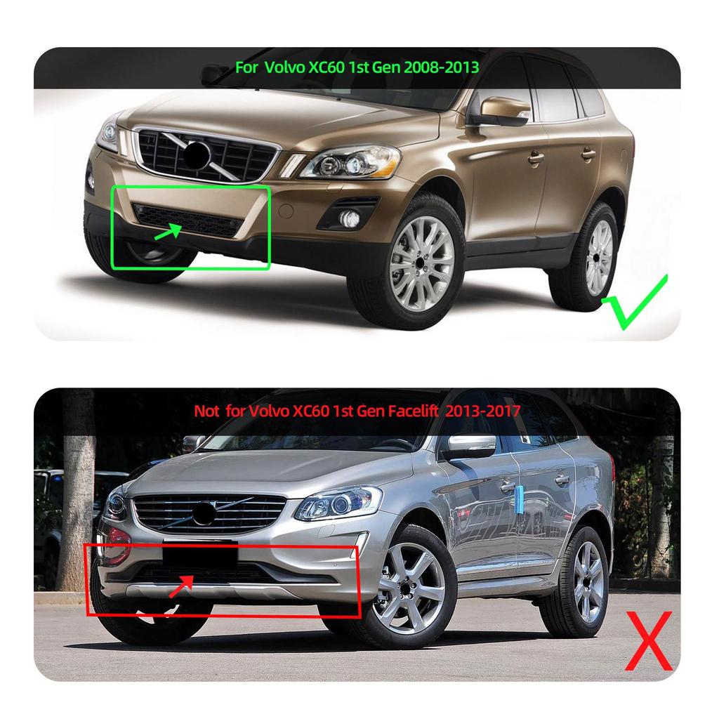 08-13 Volvo XC60 Брызговики - Поперечные Брызговики