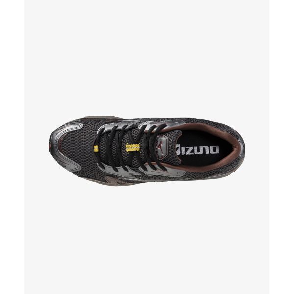 Mizuno Кроссовки Wave Rider 10 Черно-коричневые Унисекс D1GA243112