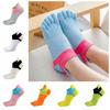 1 Pair of EU36-40 Five Toe Socks Mesh Women's Short Socks Women's Socks No Show Ankle Socks  Walk