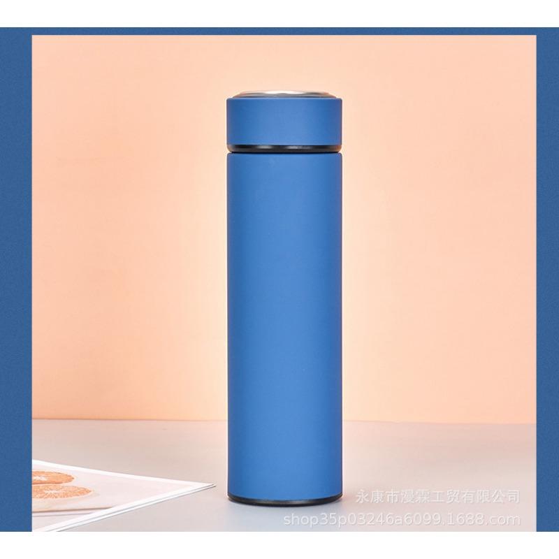 Нержавеющая сталь Бизнес Прямое окрашенное стекло для воды Нержавеющая сталь 304 Вакуумная колба Подарочная чашка