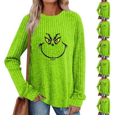 Женский принт Легкий Топ с круглым вырезом из матового хлопка