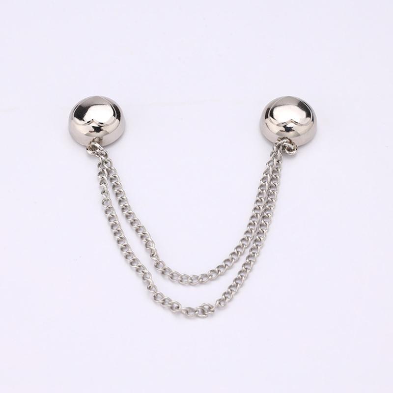 1шт магнитная пряжка цепи брюки нога фиксатор зажим фиксированная магнитная пряжка аксессуары для одежды