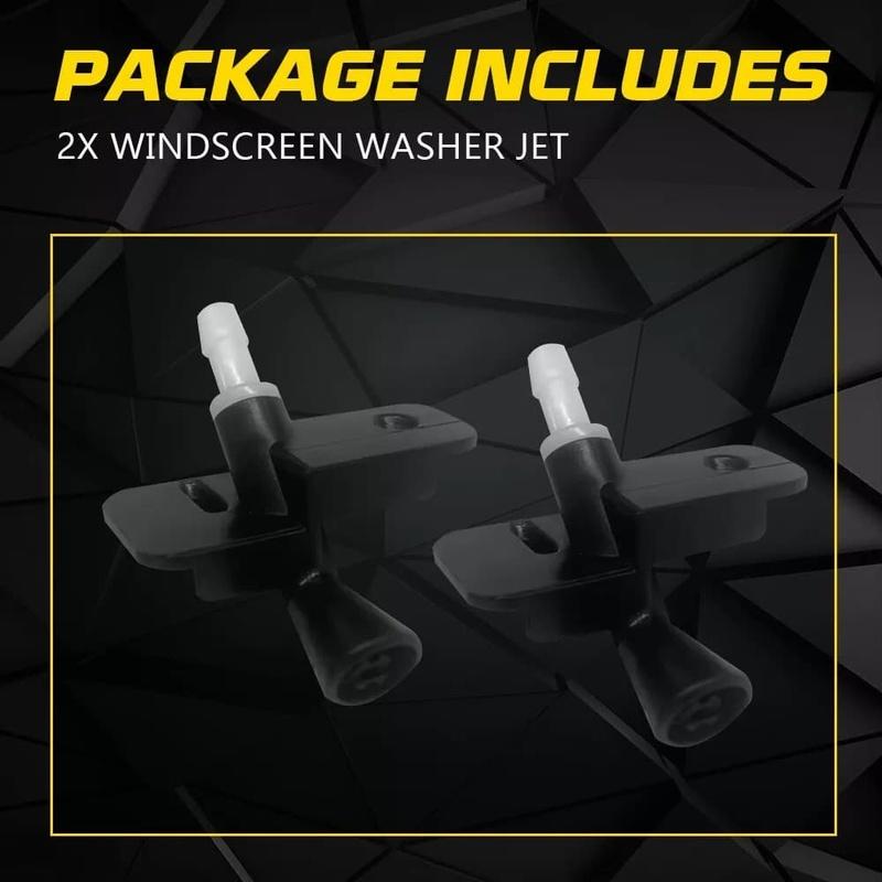 2pcs Car Windshield Water Wiper Washer Nozzle For Honda GE8 Jazz 2008-2012 For Honda FIT 2009-2013 Replace 76810-TF0-G01