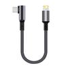Автомобильный кабель Type-C с угловым разъемом Lightning для iPhone 14/17