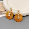 Серьги-веера Versailles Retro Pearl - Роскошный европейский и американский тренд