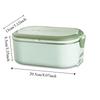 Stainless Steel Constant Temperature Lunch Box UK/EU/US Plug Travel Food Warmer  Worker