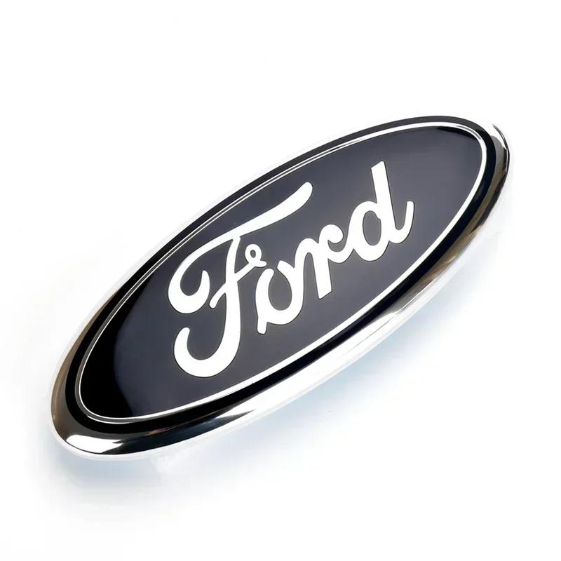 Автомобильная наклейка для Ford 17,5/23 см Наклейка-эмблема на капот автомобиля Наклейка-украшение на заднюю крышку для Ford Mondeo Fusion Focus Fiesta Kuga Edge