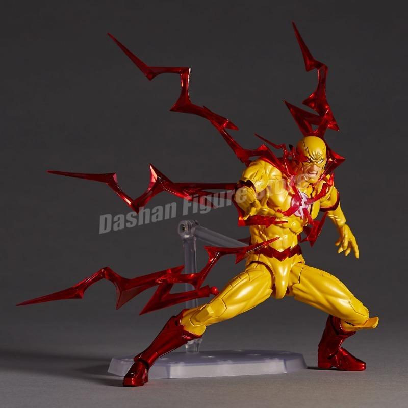 Amazing Yamaguchi Flash Action Figure Super Hero Movable Collection 17cm Kaiyodo Revoltech Flashpoint Figurine Model Toys Gifts