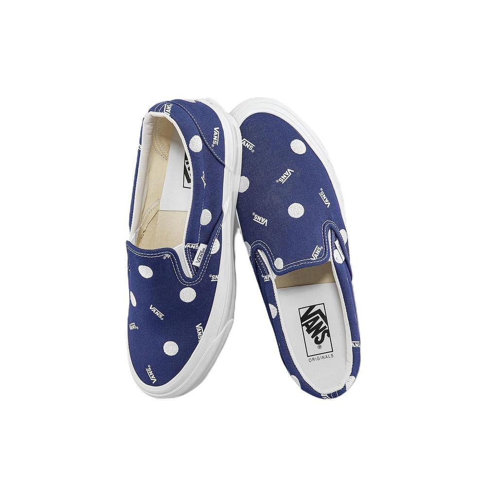 Vans Slip-On LX Low Top Skate Shoes Unisex Sneakers White Blue VN0A45JK84A