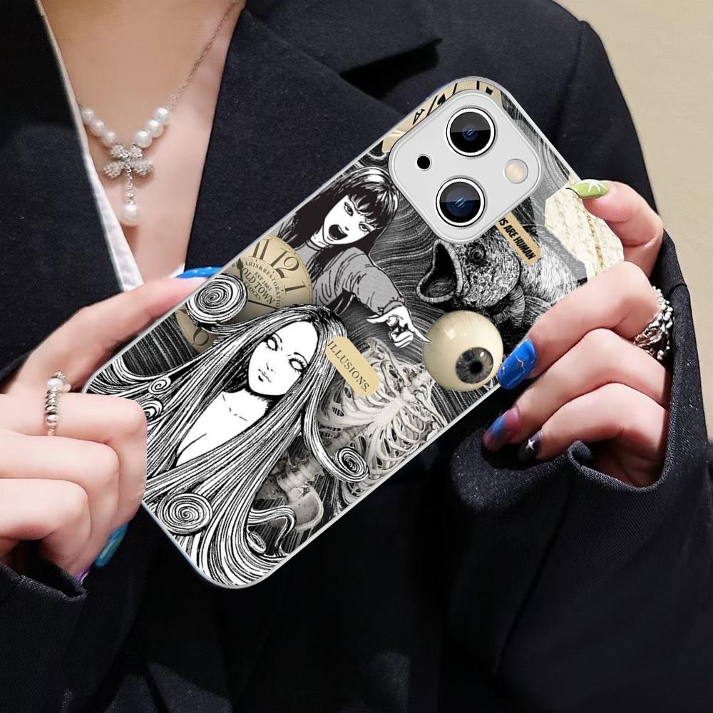 Чехол для телефона Japan Anime Tomie Kawakami для iPhone 14 13 12 Mini 11 Pro XS Max X XR 14 Plus, чехол из закаленного стекла