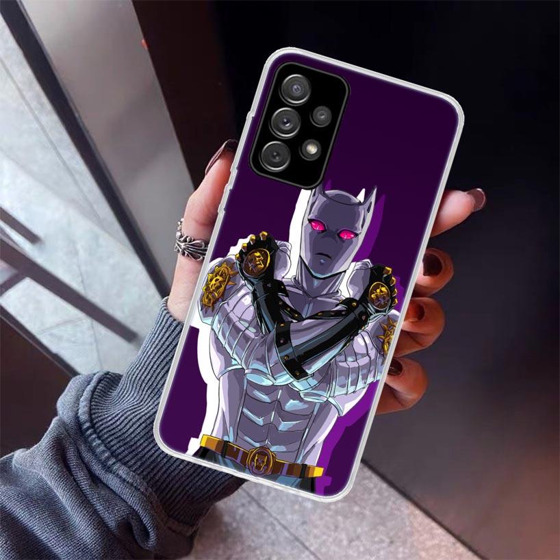 Anime JoJo Killer Queen Hard Phone Case For Samsung Galaxy A17 A57 A37 A16 A26 A36 A56 A15 A25 A35 A55 A14 A13 A54 A53 A34 A24 A
