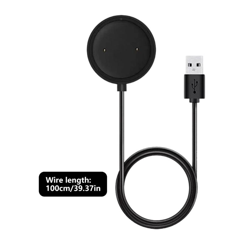Быстрый магнитный USB-кабель для зарядки умных часов Color/S6/X1. Надежное соединение. Легкий кабель питания. Удобно носить.