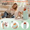 Accommodate Diapers Garbage Can Tall Diaper Pail, 15L Capacity with Odor-Sealing Flap & Quiet Operation, Round Barrel Holds Up to 16 Diapers,