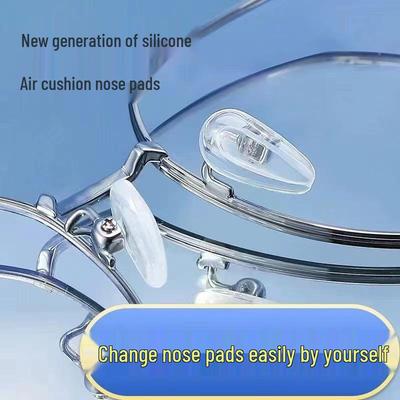 Супермягкие силиконовые противоскользящие носоупоры для очков