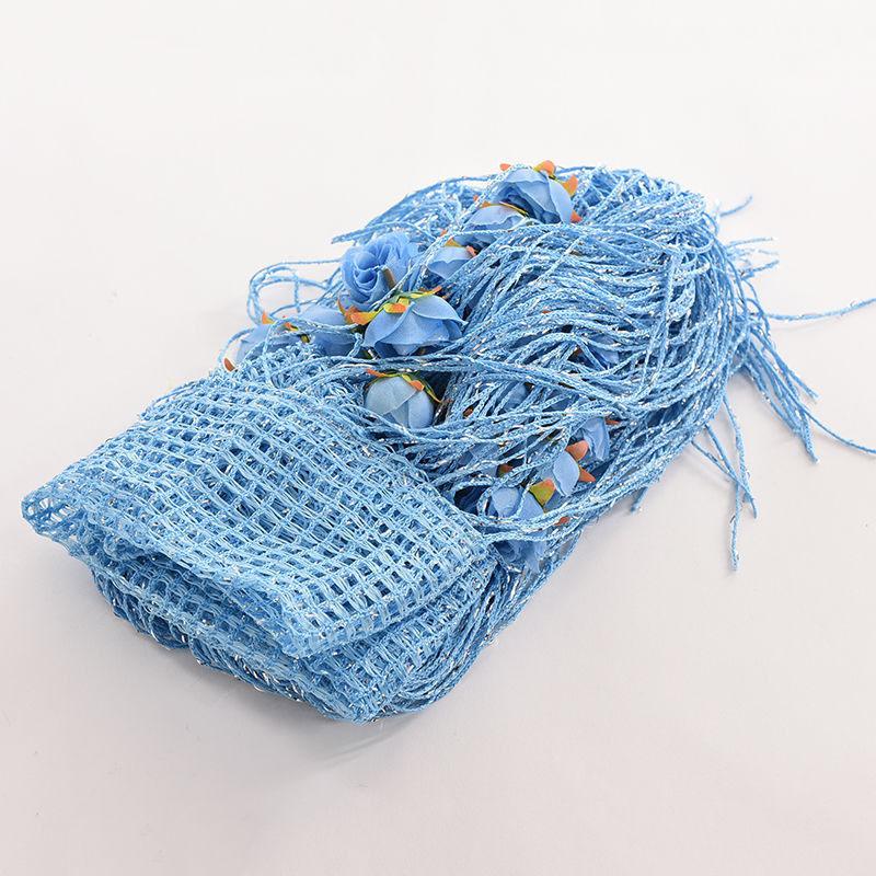 1 шт., 7 цветов, вечерние сувениры, роза, романтическая занавеска, серебряная шелковая линия, свадебные аксессуары