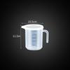 1Pc 1000Ml Non-Stick Silicone Measuring Cup Food Grade Household Graduated Cups Kitchen Baking Measuring Tools High Volume