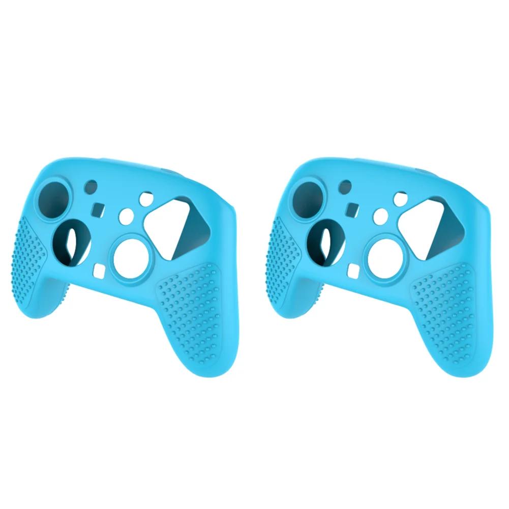 Силиконовый защитный чехол-скин для геймпада Switch 2 Pro, резиновый скин-покрытие, накладки на стики для Switch2 Pro