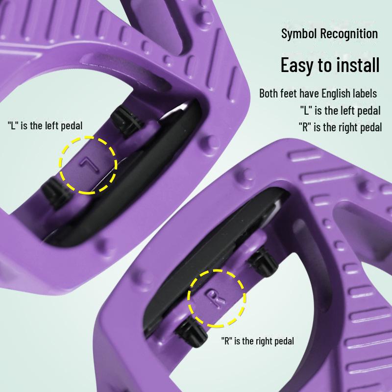 Универсальная педаль из алюминиевого сплава с шарикоподшипниками для горных и шоссейных велосипедов