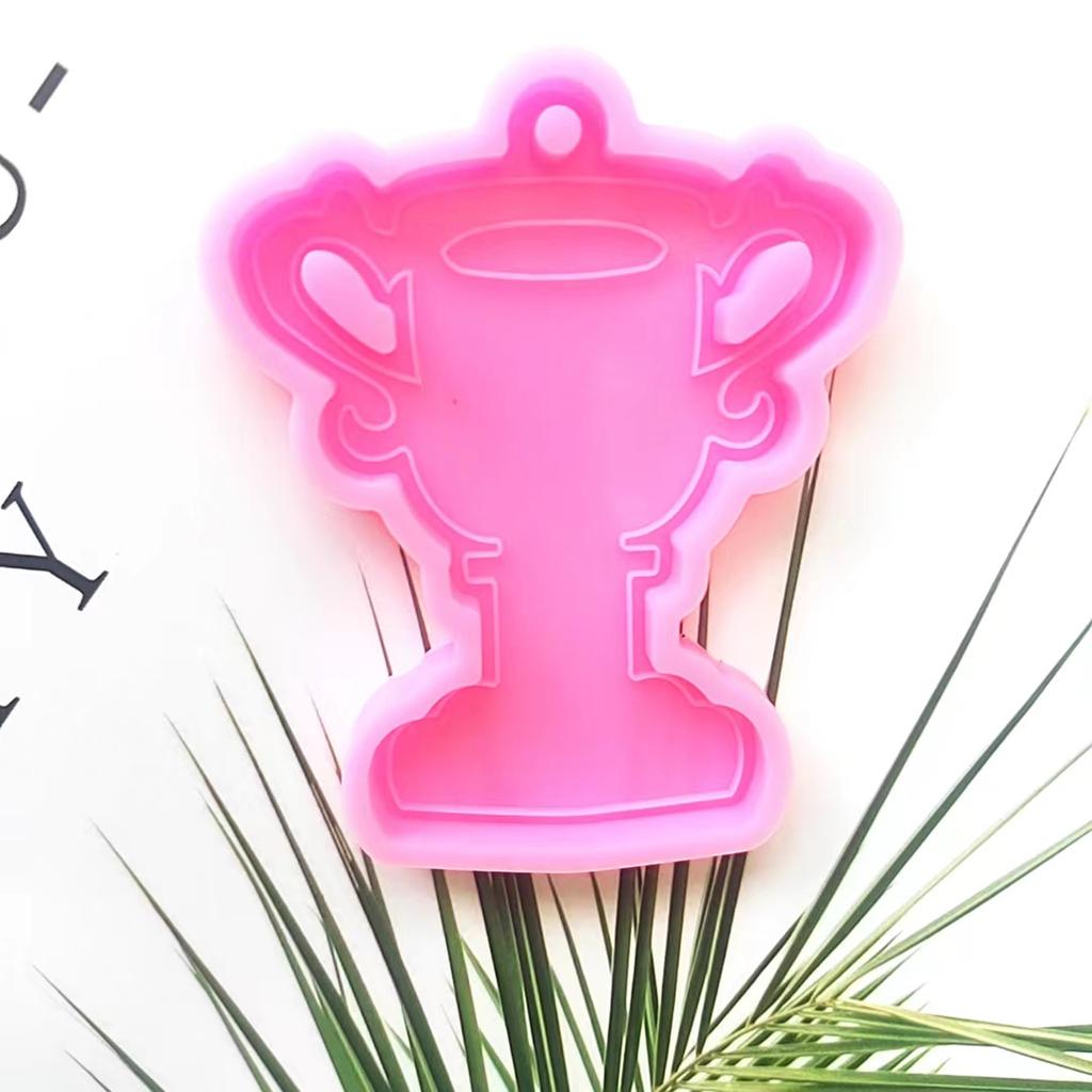 Формы для литья ювелирных изделий Силиконовые формы для кулонов Формы для смолы Трофей Эпоксидная форма для литья для изготовления серег, ожерелий, брелоков