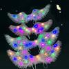 LED Light Up Angle Wing Elastic Strap Glowing Butterflies Wing Kids Adults