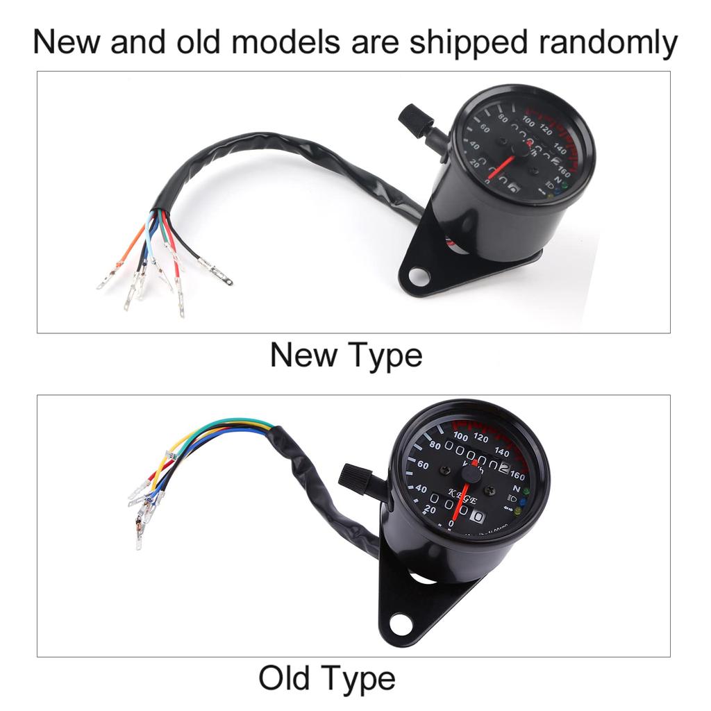 VGEBY1 Светодиодный Мини Спидометр Индикатор Механический Прочный Долговечный Использование Мотоцикл Универсальный Подсветка Пробег