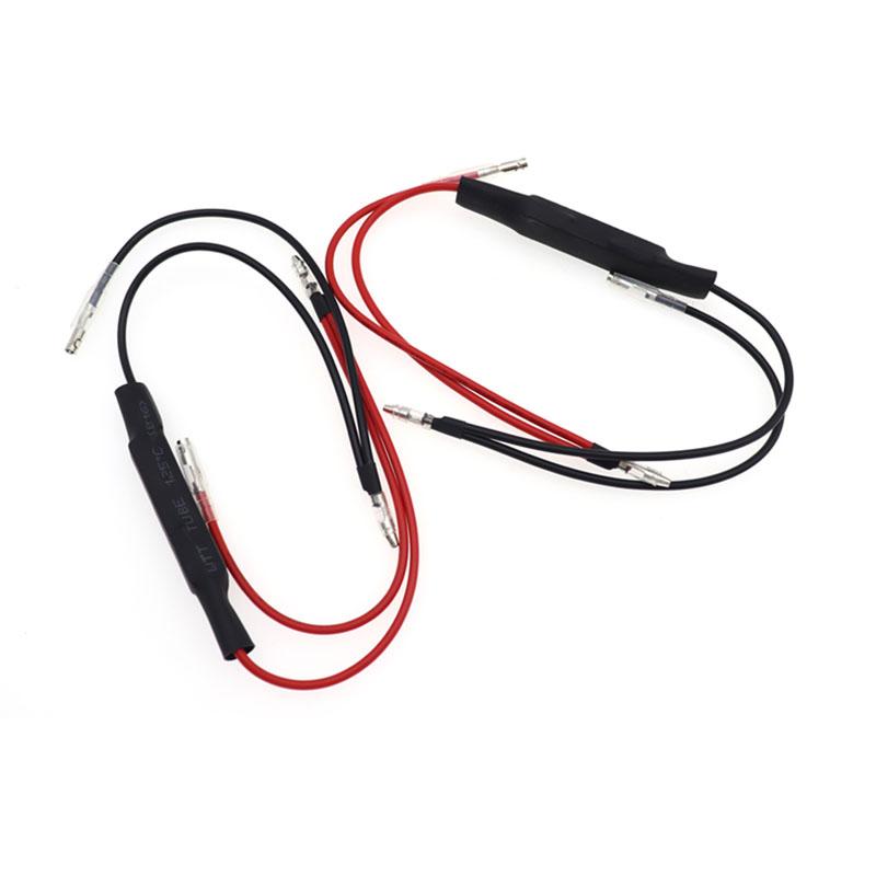 2/4x DC 12 В, универсальная мигалка для мотоцикла, светодиодный индикатор указателя поворота, резистивная вспышка, мигалка, исправление ошибок, декодер для Yamaha/Honda