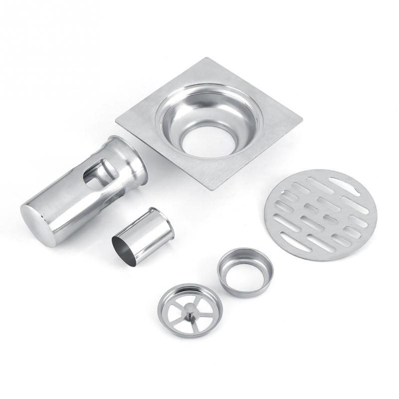 Утолщенная нержавеющая сталь для дома, ванной, душа, кухни, анти-запах, сливная решетка для мусора