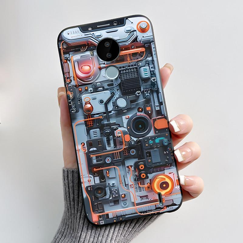 Luxury Cute Cool Boys Girls Case For Nokia C30 Case C20 C10 Silicone Shockproof Bumper Cover for Nokia C20 C 30 C 20 Slim Fundas