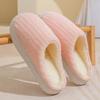 Cotton Slippers Autumn and Winter Outdoor Indoor Home Comfort Thick Sole Plush Warm Couple Shoes
