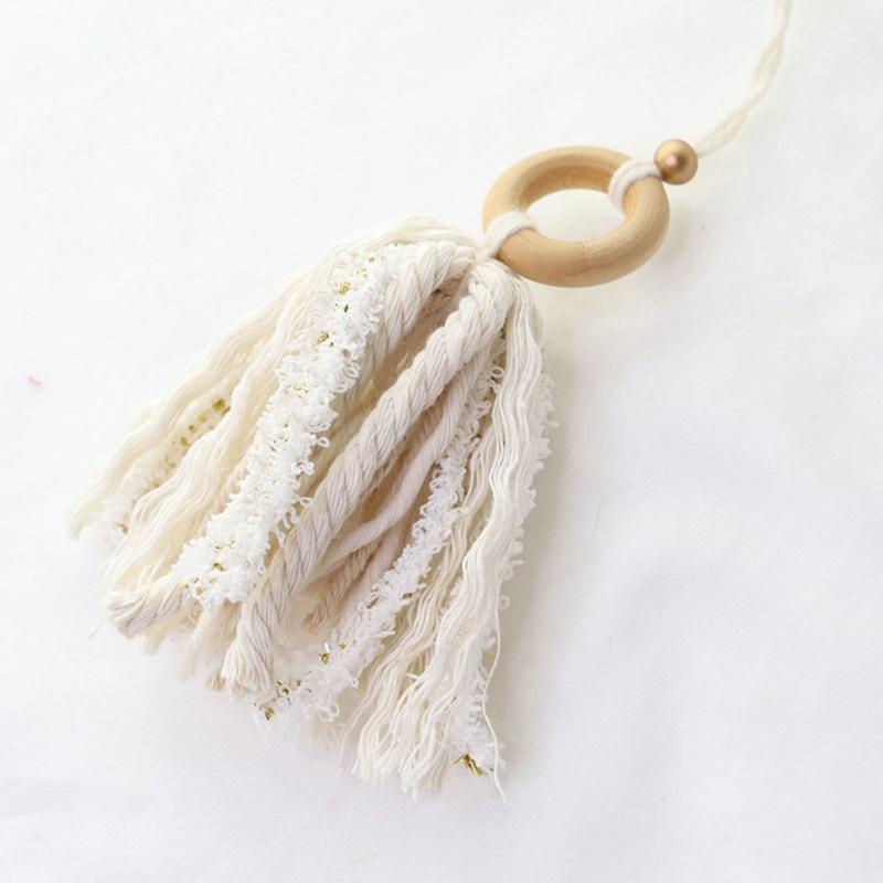 Богемные плетеные вручную рождественские подвески из хлопковой веревки, плетеный рождественский шар, колокольчик, кисточка, подвесные украшения для фестивальной вечеринки