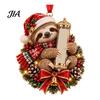 Christmas Money Holder Ornament Cash Gift Ornament, 2D Acrylic Highland Cow/Gingerbread/Bear/Snowman Holder, Holiday Xmas Tree Hanging Decoration for
