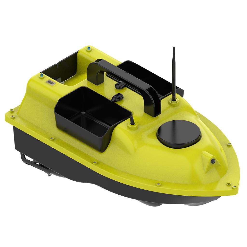 GPS Fishing Bait Boat with 3 Bait Containers Automatic Bait Boat with 400-500M Remote Range