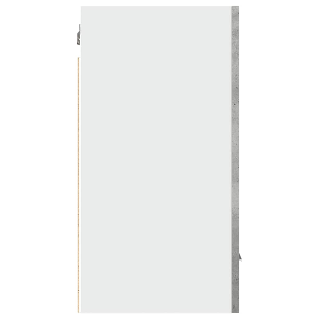Lyon Wall Mounted Cabinet Concrete Grey 30 x 31 x 60 cm Particleboard