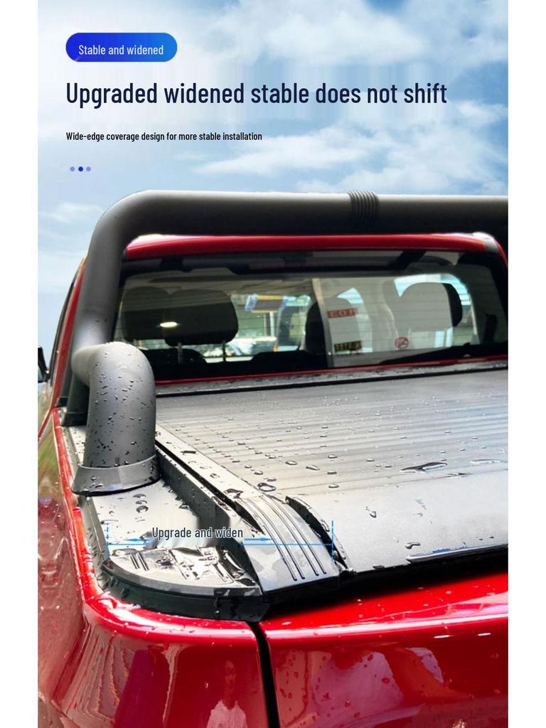 Накладка на ролик заднего борта Dodge Ram - Электрическая/Ручная Push-Pull Аксессуар для модификации пикапа с плоской платформой
